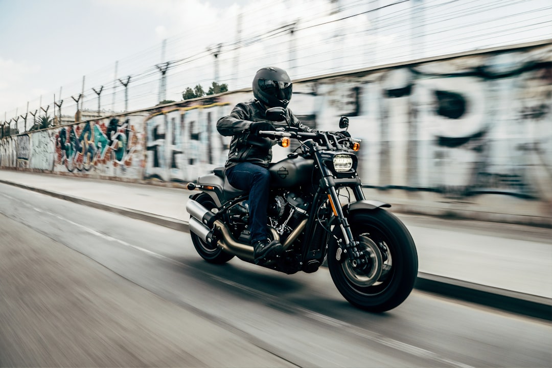 Photo Motorcycle rider